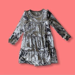 Velvet girls dress